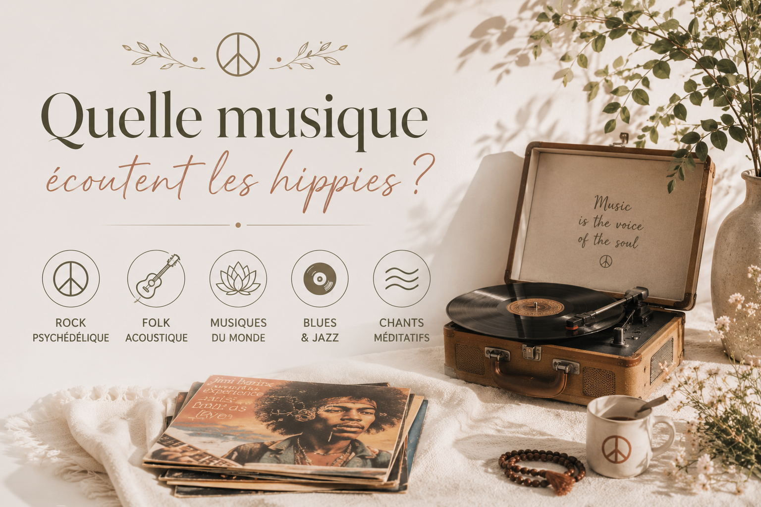 Quelle musique écoutent les hippies ?