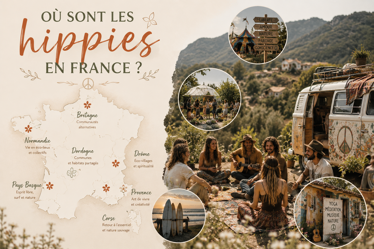 Où sont les hippies en France ?