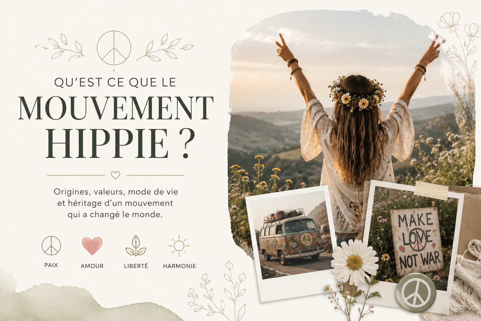 Qu'est ce que le Mouvement Hippie ?