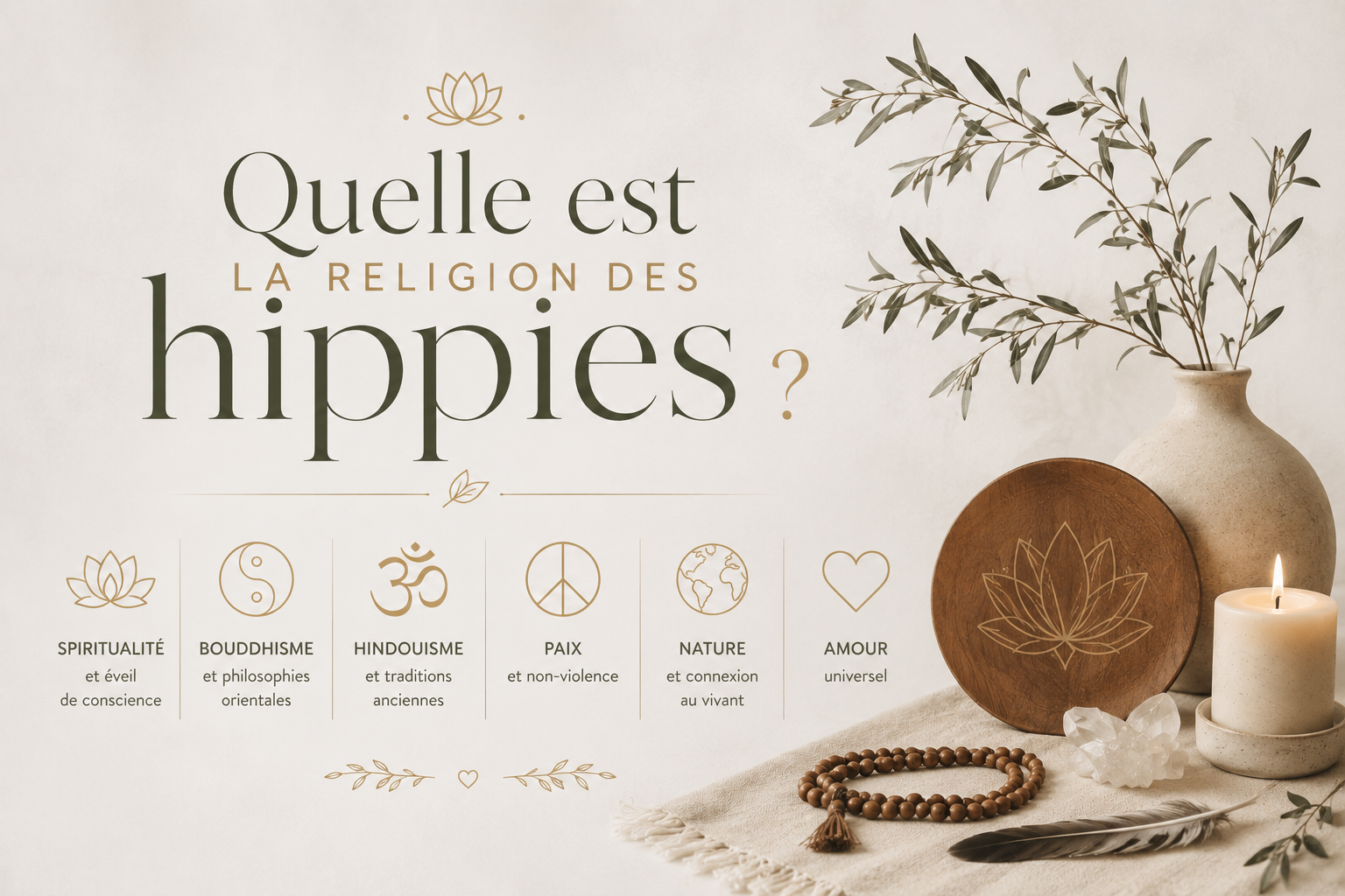 Quelle est la religion des hippies ?