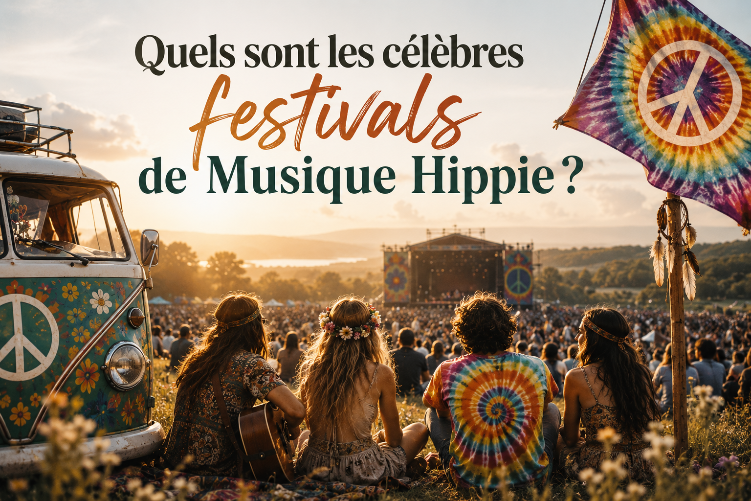 Quels sont les célèbres festivals de Musique Hippie ? Image