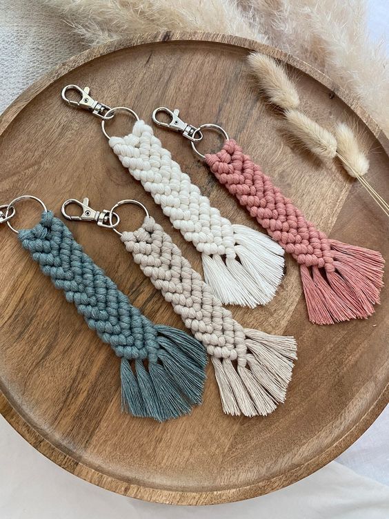 Porte Clé Macramé Image