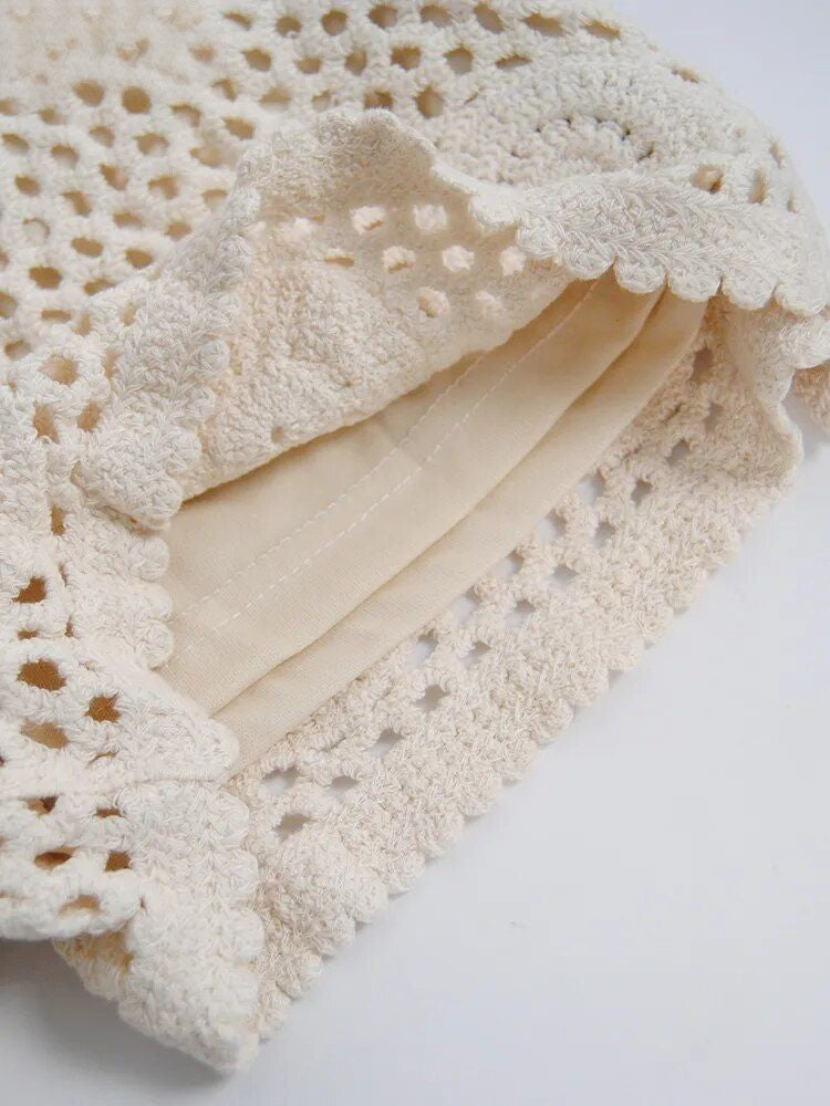 Mini Short Crochet