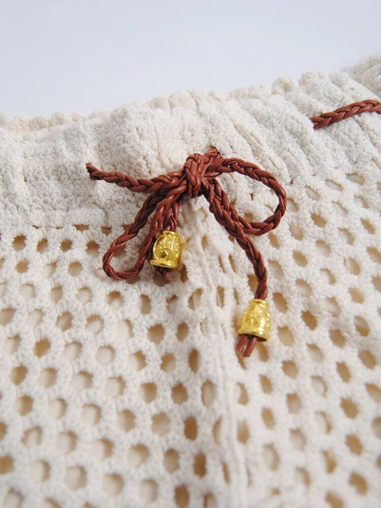 Mini Short Crochet
