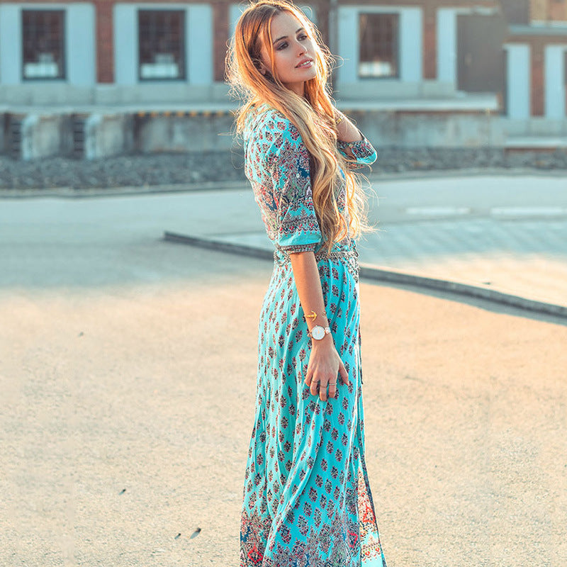Robe de Plage Hippie