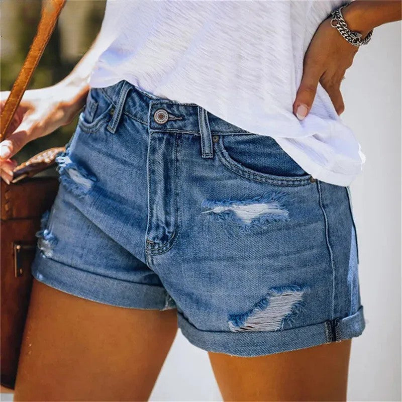 Mini Short Bleu