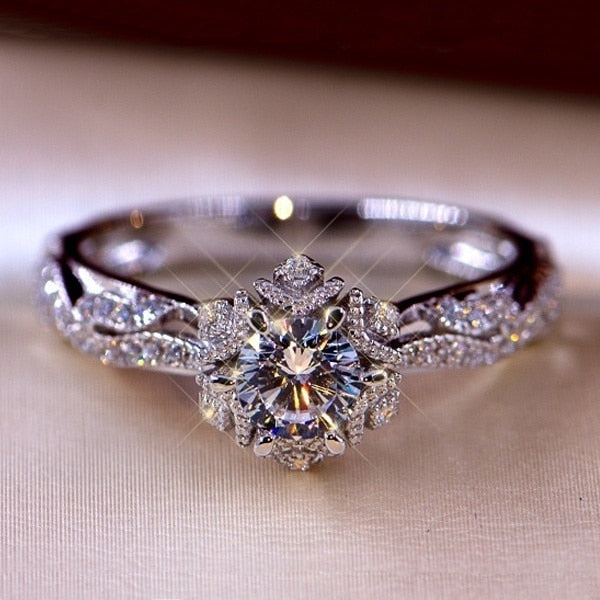 Bague Fiançailles Femme Hippie