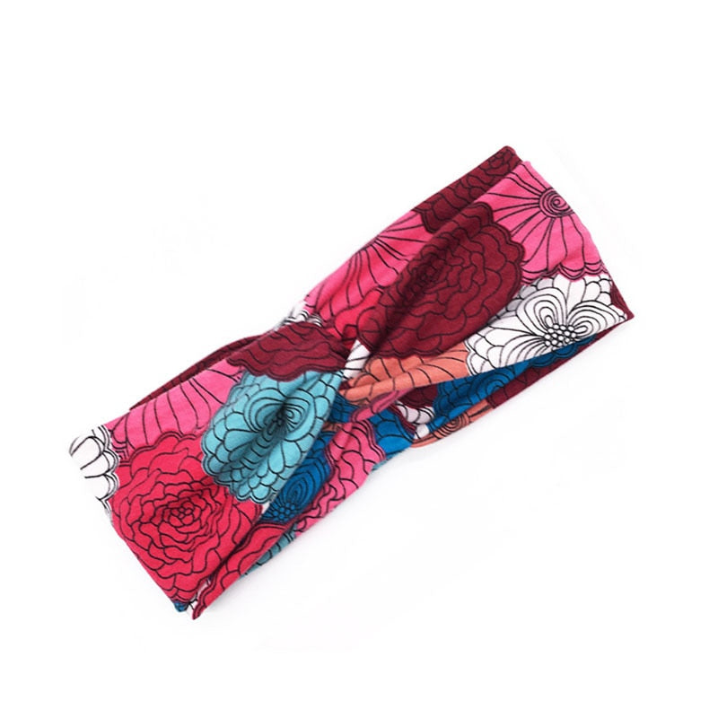 Bandana im Hippie-Stil
