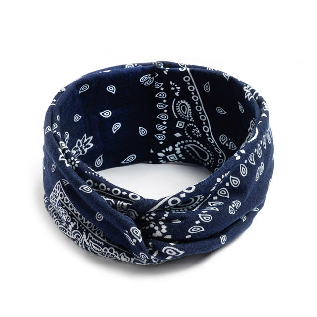 Hoofdband in hippiestijl