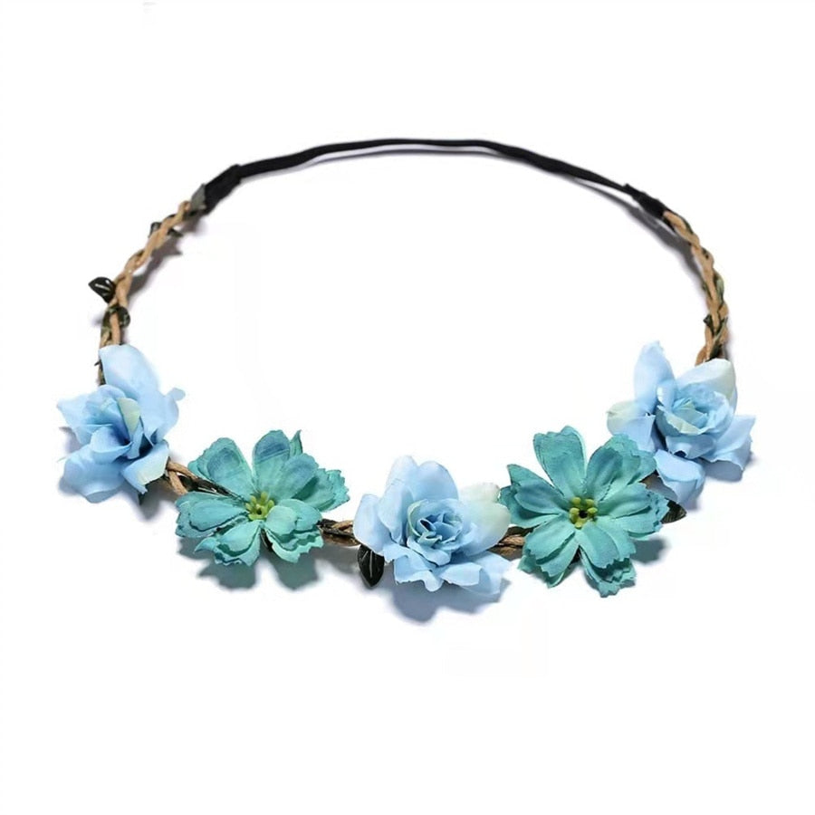 Hippie-Blumen-Stirnband