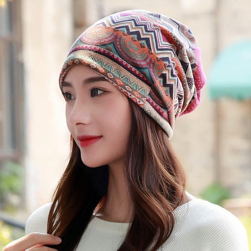 Bonnet Hippie Femme