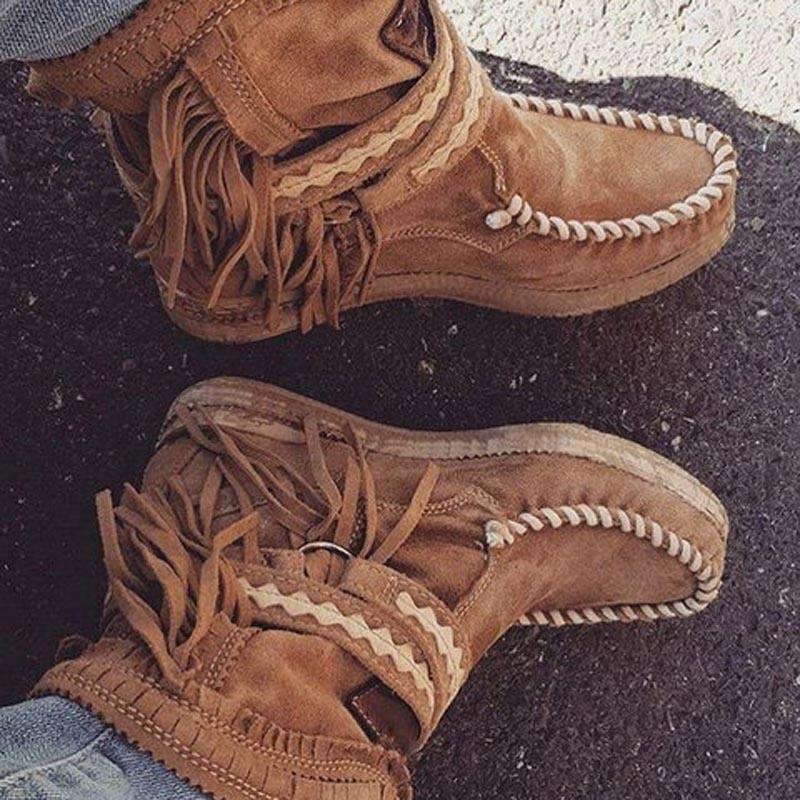 Bottines Bohème Hippie