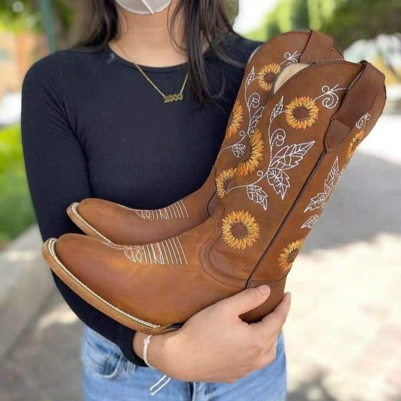Hippie Damen Winterstiefeletten
