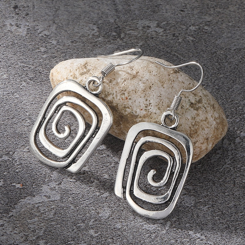 Hippie-Ring-Ohrring