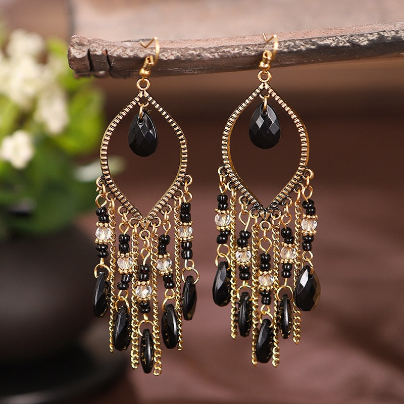 Boucle d'Oreille Bohème Hippie