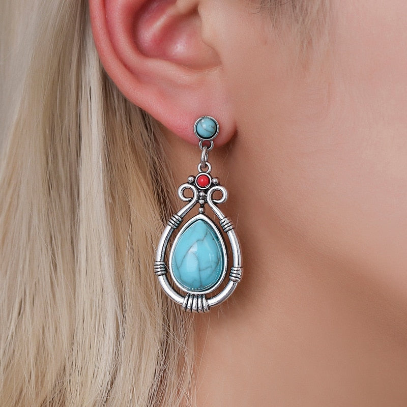Boucle d'Oreille Créole Hippie