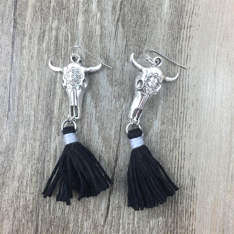 Boucle d'Oreille Hippie Argent