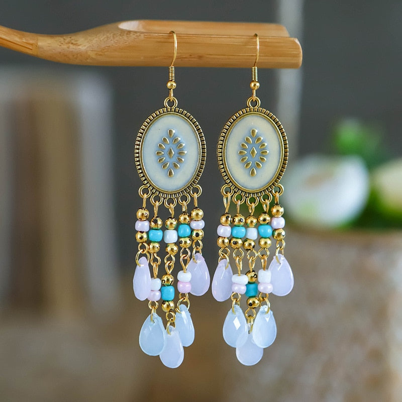 Boucle d'Oreille Hippie Chic Femme
