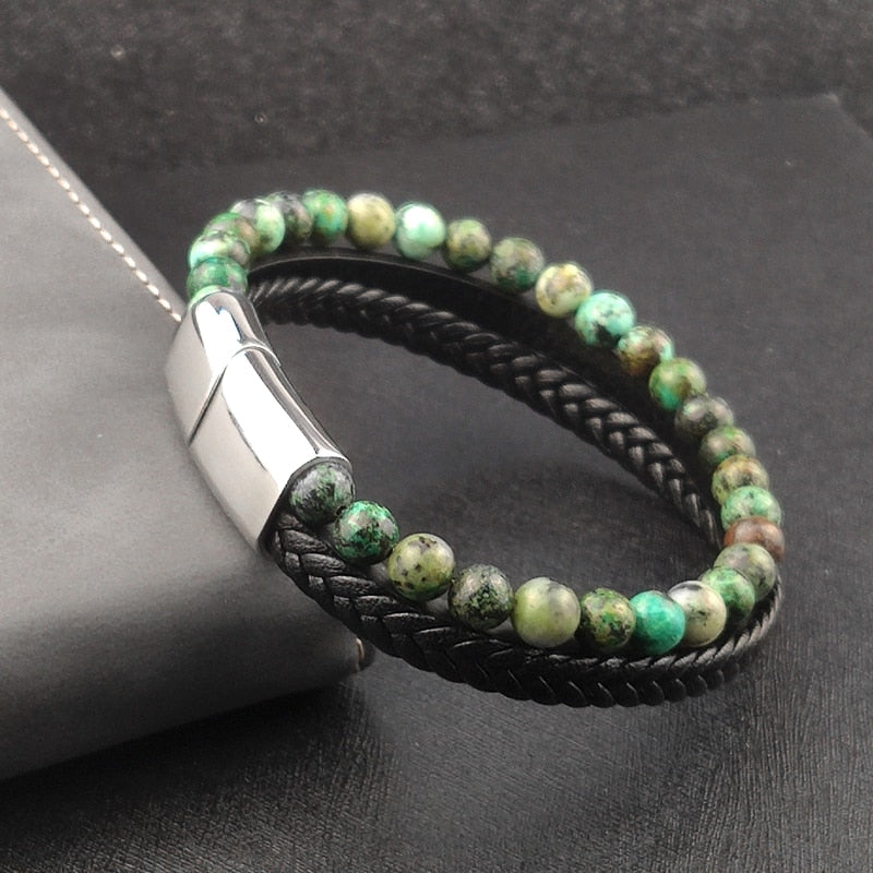 Bracelet Acier Homme Hippie