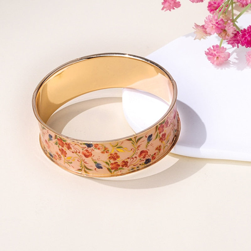 Hippie-Blumenarmband
