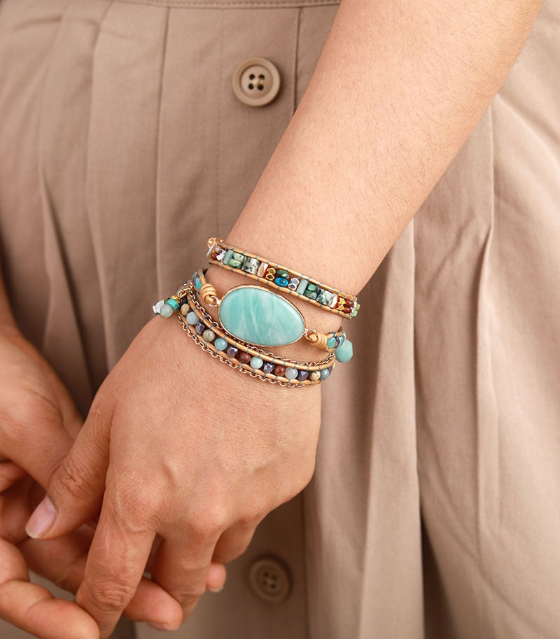 Böhmisches Hippie-Armband