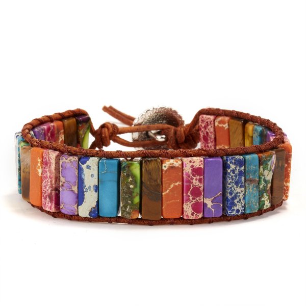 Bracelet Hippie Cuir Femme