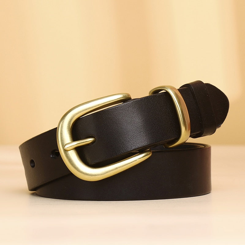 Hippie-Gürtel aus schwarzem Leder