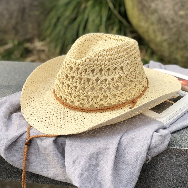 Chapeau Blanc Style Hippie Cowboy