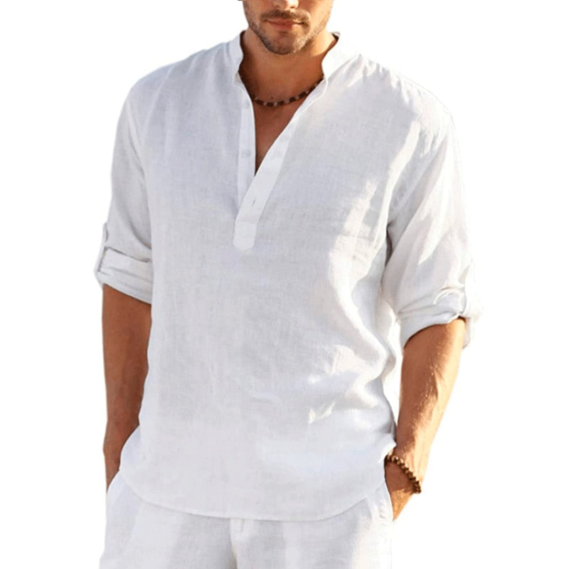 Chemise Blanche Hippie
