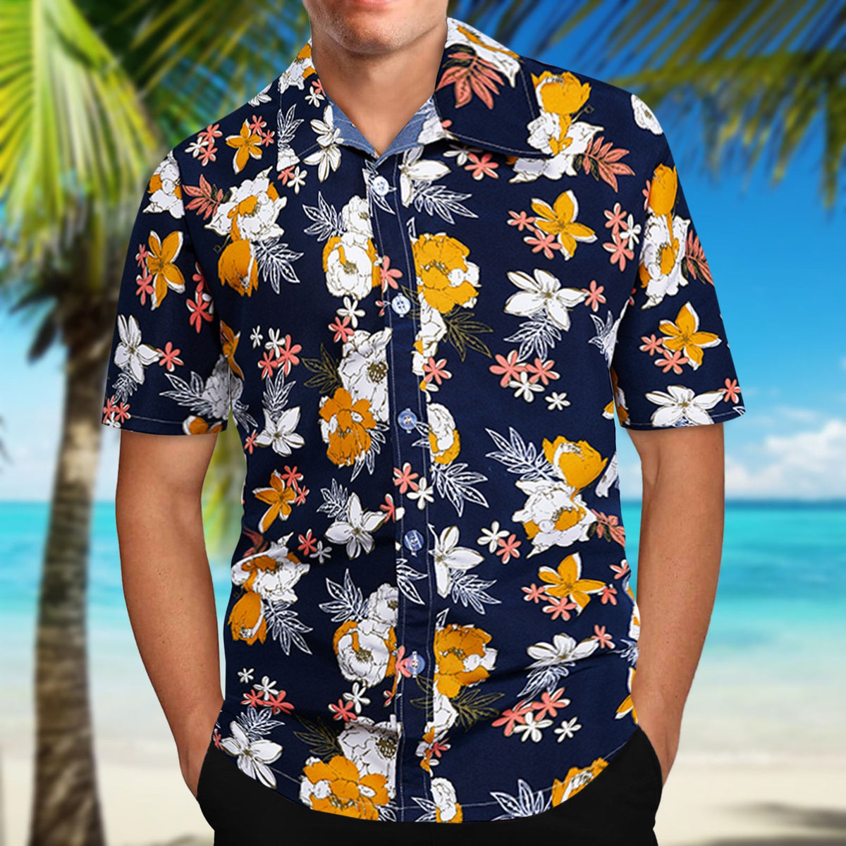 Chemise Hawaïenne Hippie