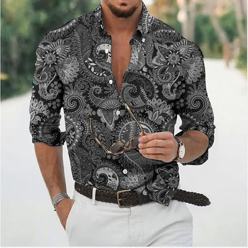 Chemise Hippie Chic Homme