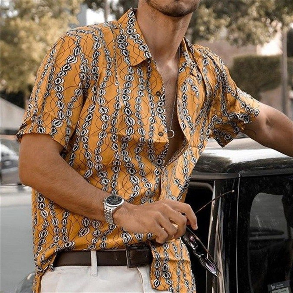 Chemise Hippie Homme Vintage
