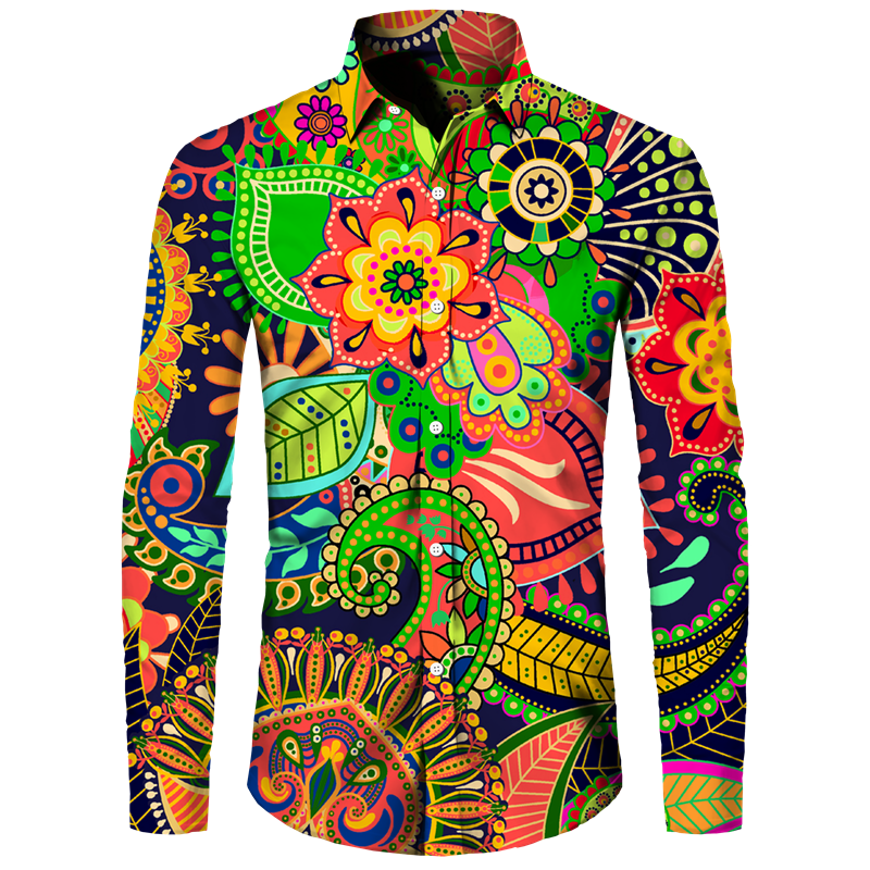 Psychedelisches Hippie-Shirt