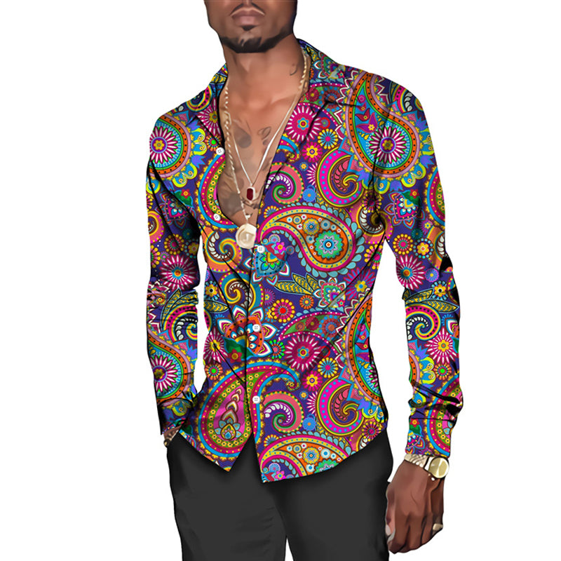 Chemise hawaienne homme noire rock têtes de mort guitares Chemise hawaienne homme noire rock têtes de mort guitares