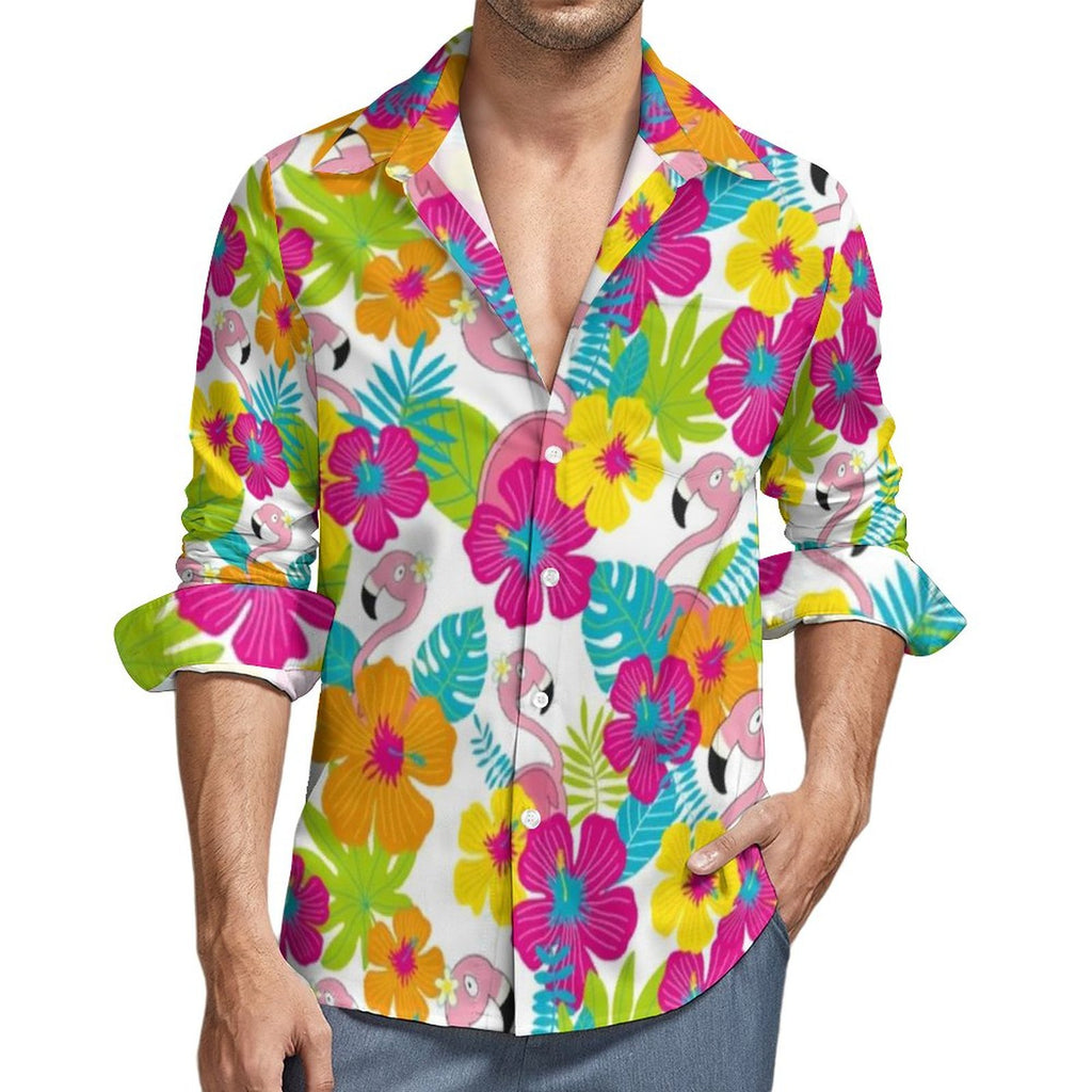 Hippie-Blumen-Shirt