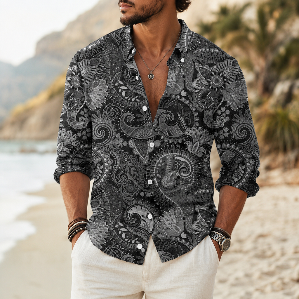 Chemise Hippie Chic Homme