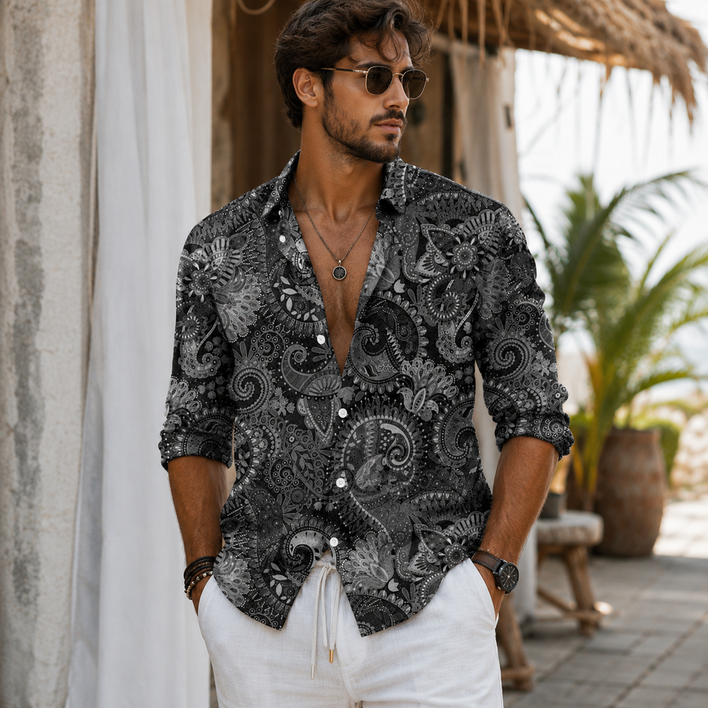 Chemise Hippie Chic Homme