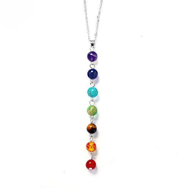 Hippie-Chakra-Halskette