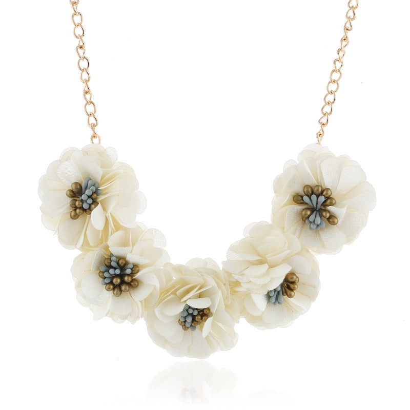 Collier de Fleur Hippie Chic