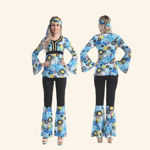 Déguisement année 70 Hippie