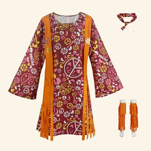 Déguisement Hippie Chinois