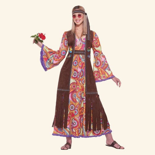 Déguisement Hippie Fille