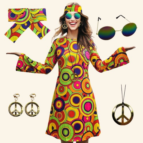 déguisement hippie accessoires