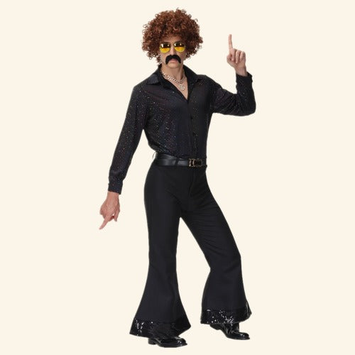 Déguisement Hippie avec Barbe
