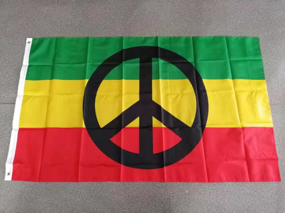 Drapeau Hippie Reggae
