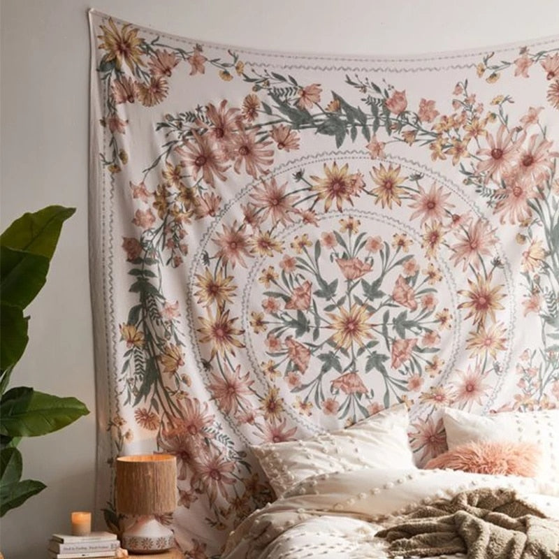 Drapeau Mural Hippie