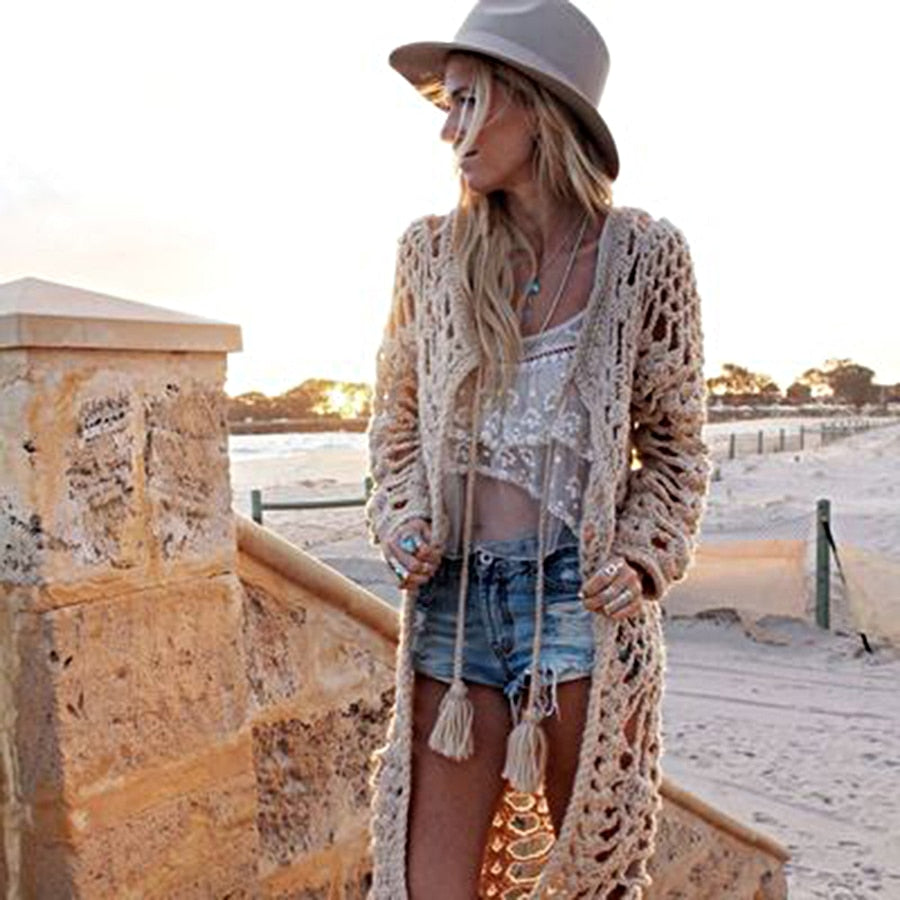 Gilet Brodé Hippie