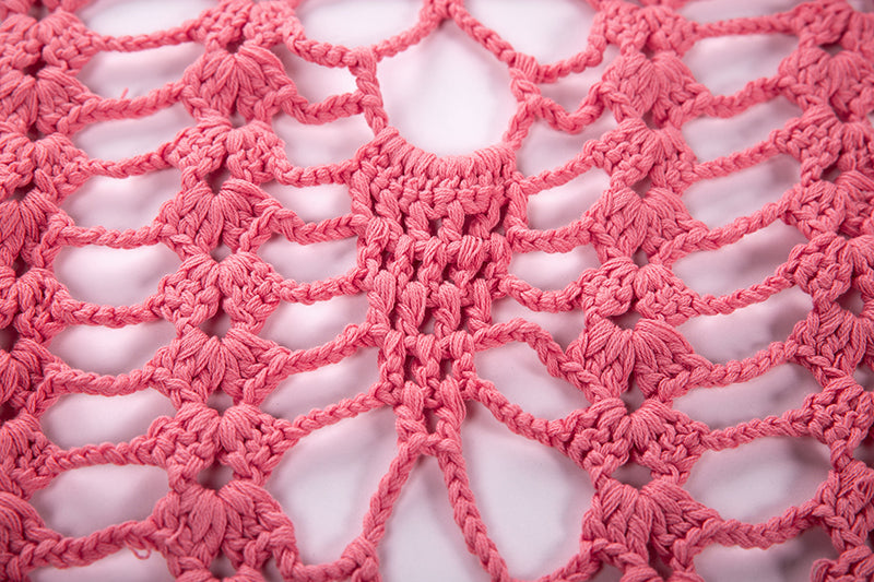 Gilet Brodé Hippie Tricot