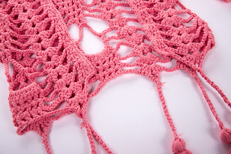 Gilet Hippie Rose