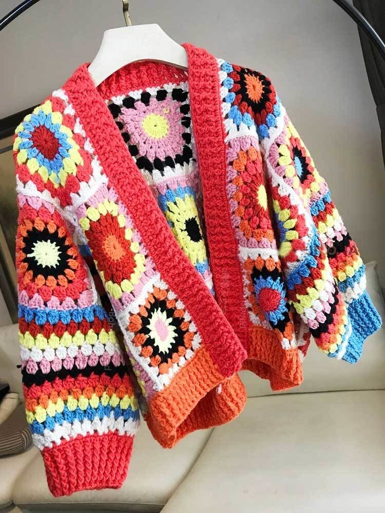 Gilet Crochet Hippie